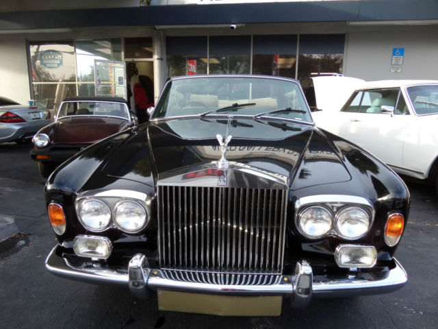 1974 rolls-royce corniche convertible drophead coupe rhd
