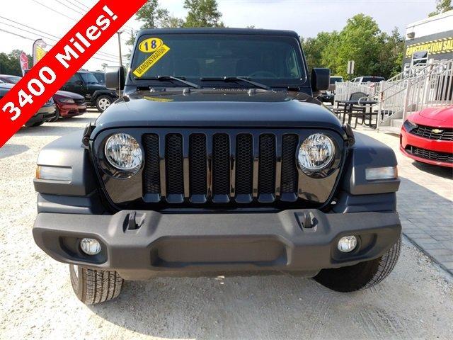 used 2018 jeep wrangler 4wd unlimited sport mobile, al 36695 for sale in mobile, alabama