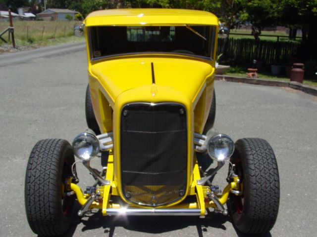 1930 ford model a coupe - hot rod - 327 - powerglide - excellent condition