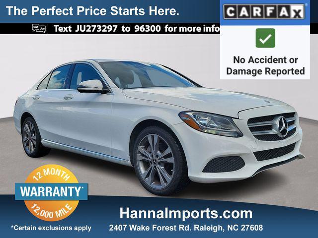2018 mercedes-benz c-class 4matic