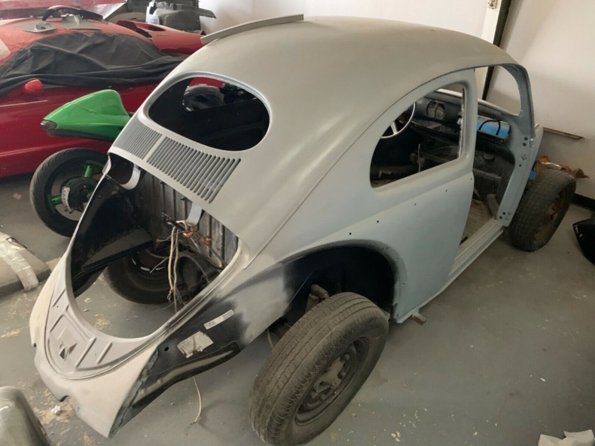 1957 oval window vw beetle