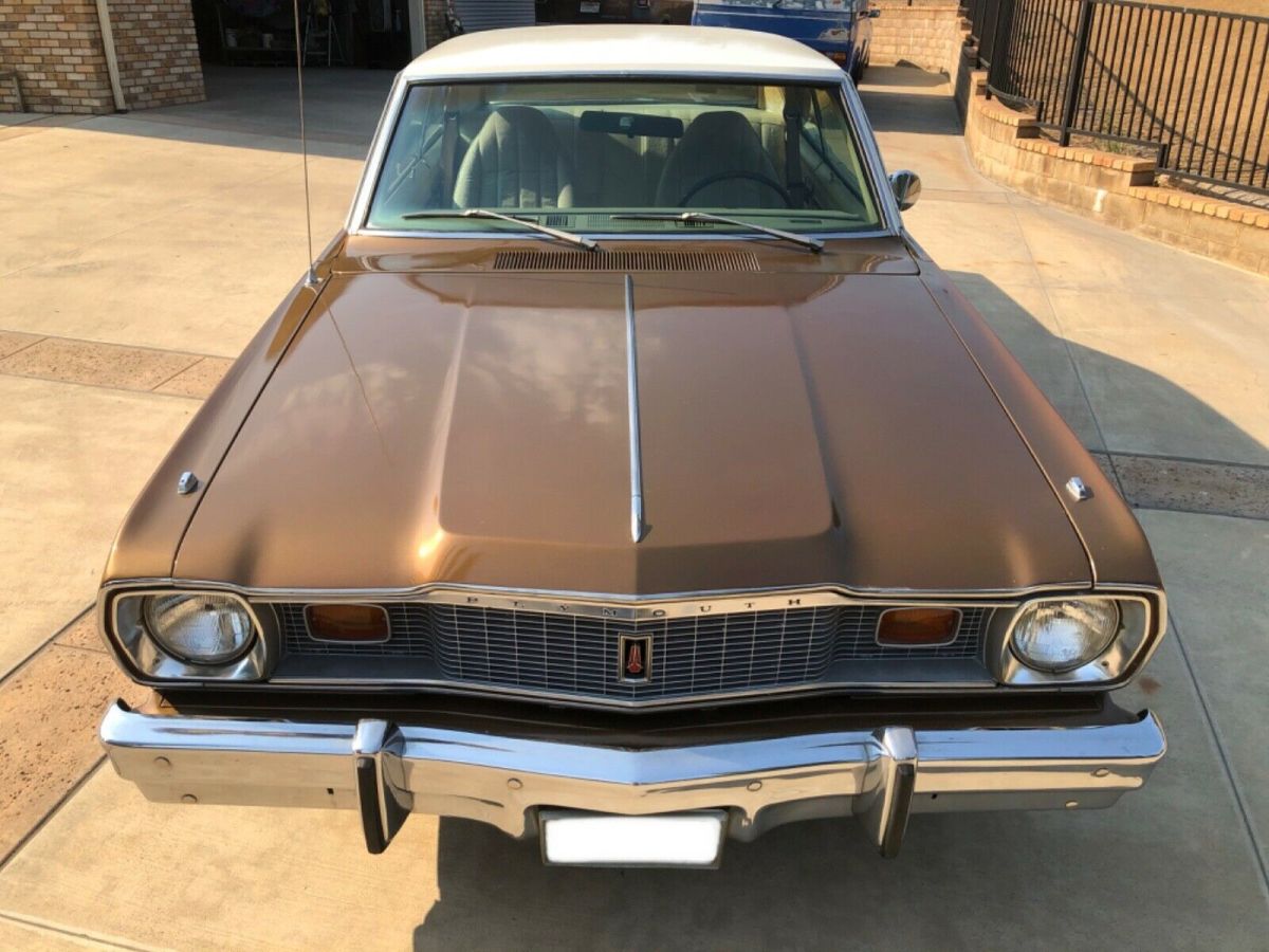1976 plymouth valiant hardtop coupe 318 v8 high