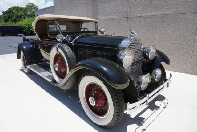1929 packard 8 roadster convertible