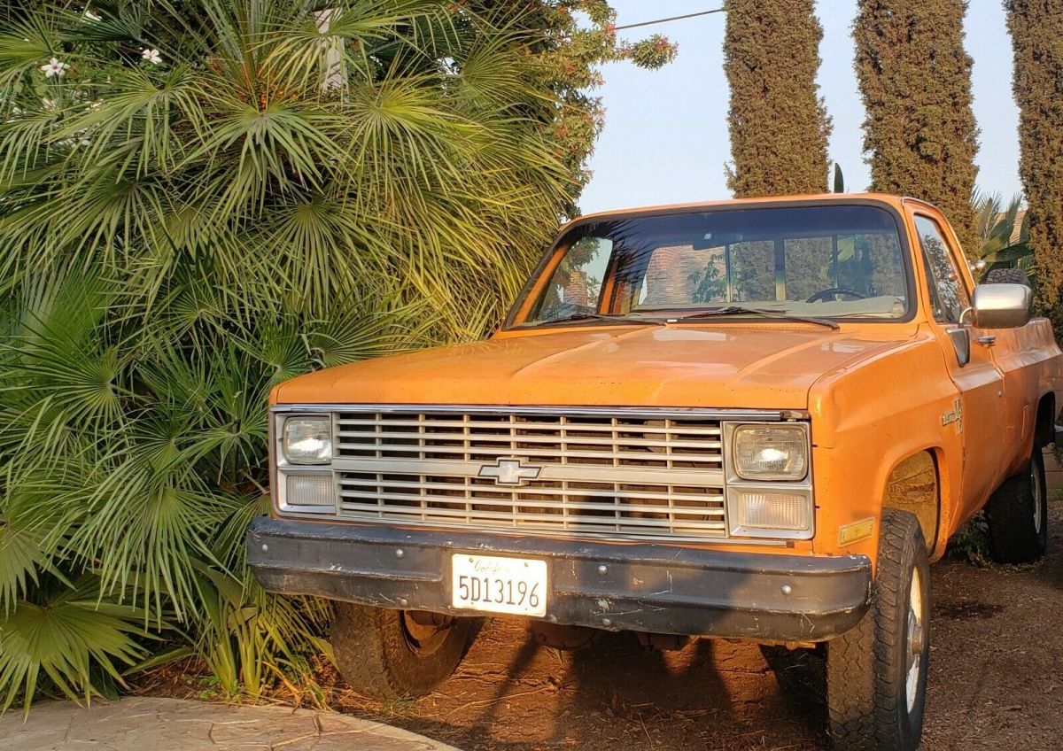 1984 chevrolet k20 4wd 3/4 ton pickup truck