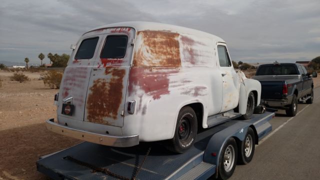 f100 ford panel truck 1953