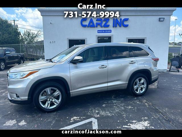 2016 toyota highlander limited