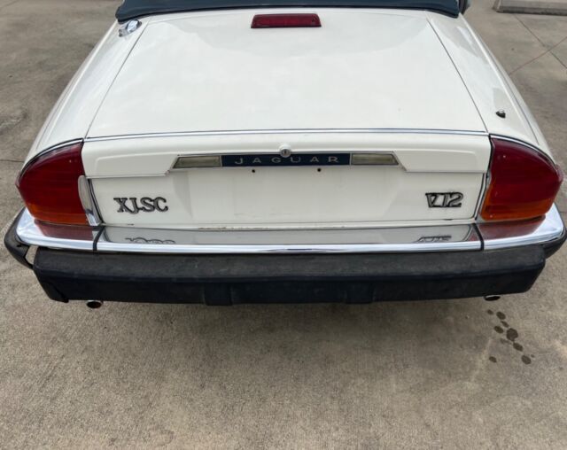 1986 jaguar xjsc coupe white rwd automatic he