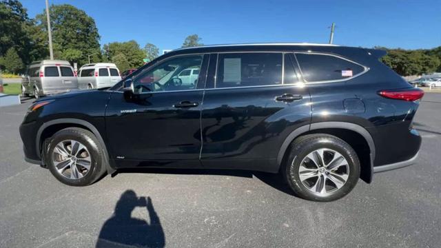 2021 toyota highlander hybrid xle