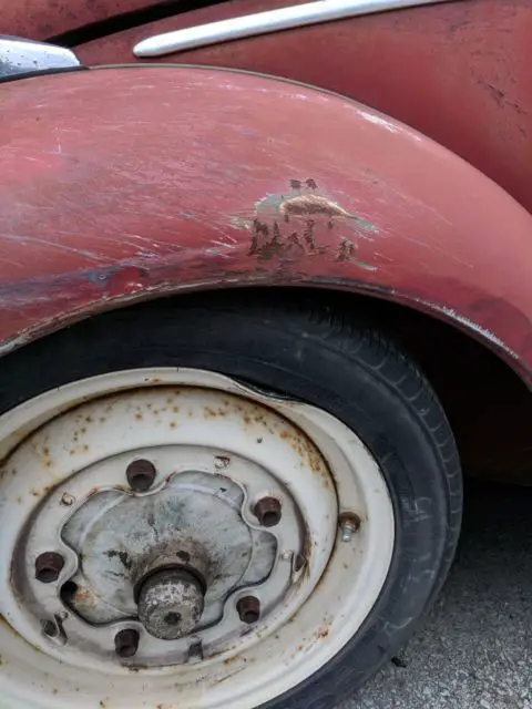 1964 volkswagen beetle - low low lowered patina vw bug