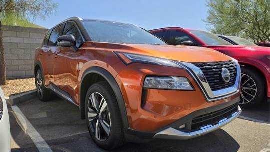 2021 nissan rogue platinum