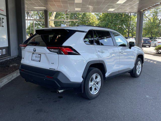 2021 toyota rav4 hybrid le