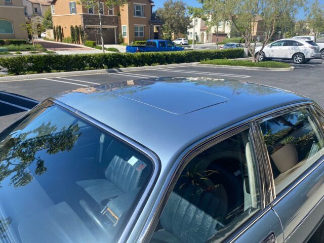 1990 jaguar vanden plas sedan blue rwd automatic