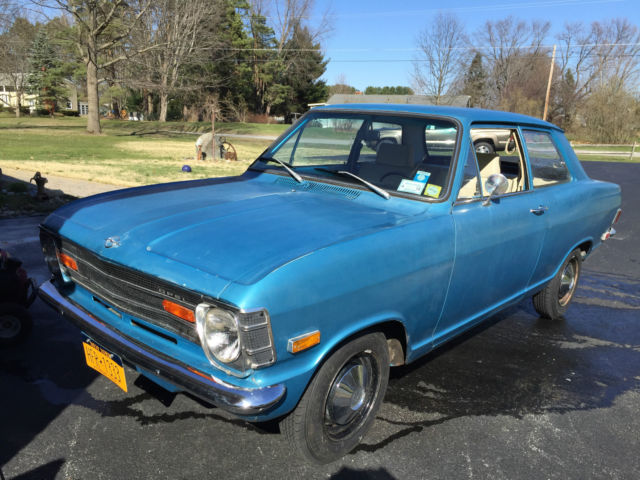 1970 opel kadett 2dr 4speed only 20k miles
