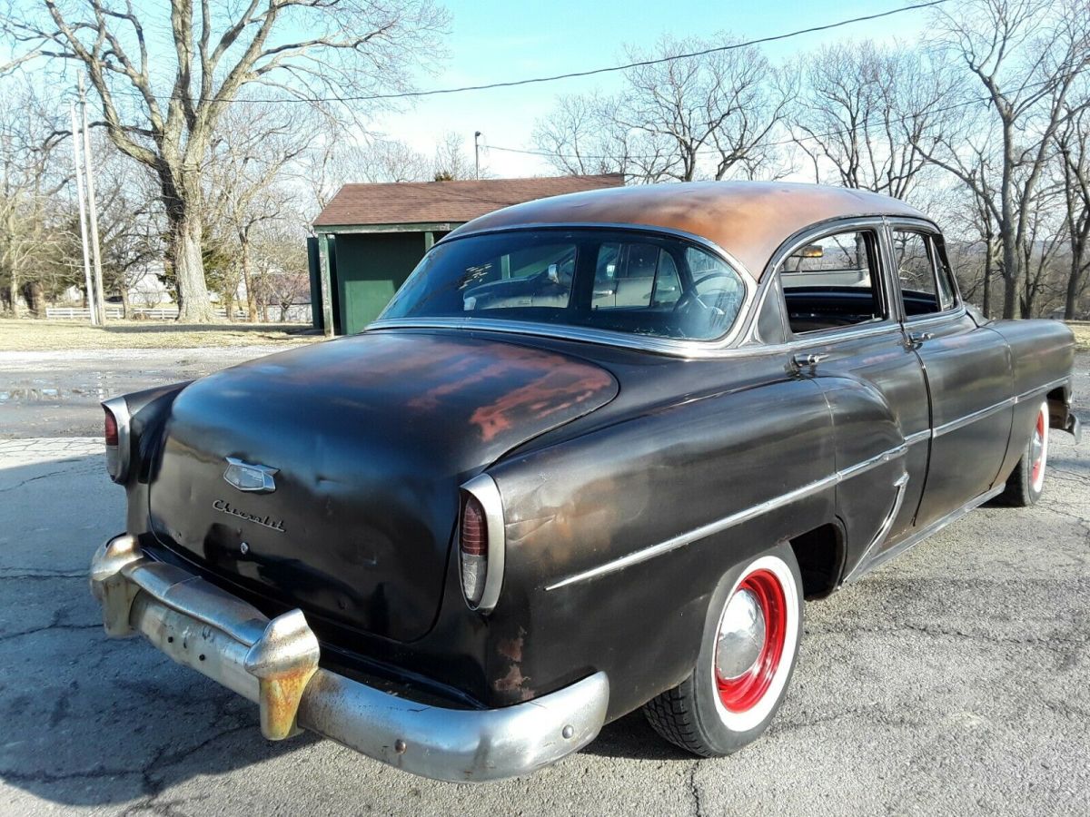 1954 chevrolet 210 sedan black 210