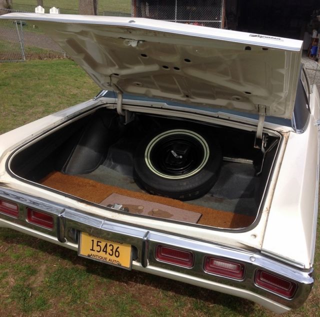 1969 chevrolet caprice white all original classic