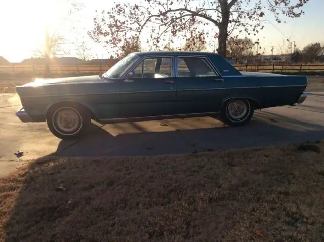 true barn find 1965 ford galaxie 500 4 door v8 289 automatic low miles one owner