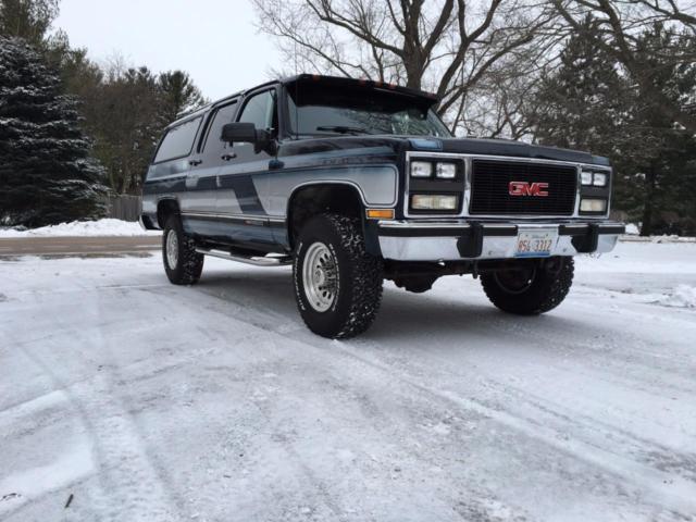 1991 gmc suburban v2500 4x4 carryall suv 7 passenger