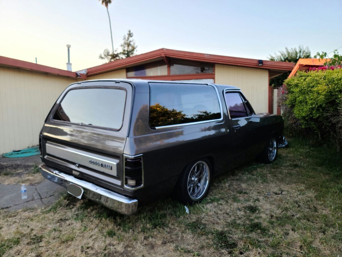 1985 dodge ramcharger custom built 2wd nice