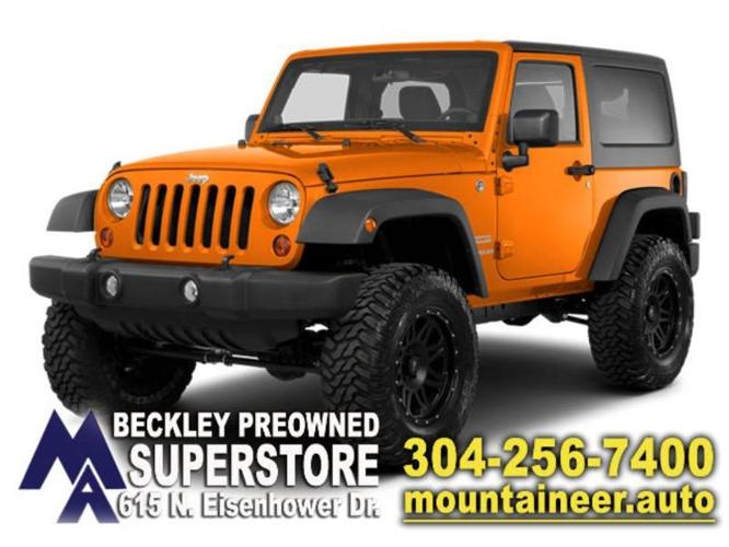 2013 jeep wrangler sahara 4x4 sahara 2dr suv for sale in beckley, west virginia