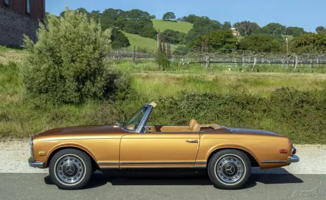 1969 280sl pagoda roadster one owner since 1970 original fenders always garaged