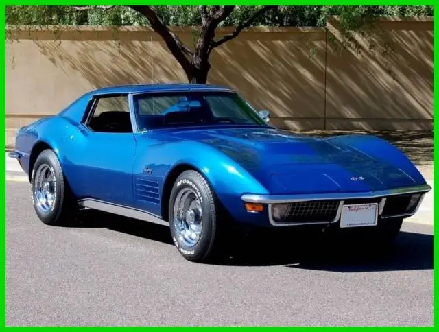 1970 chevrolet corvette 33,000 original miles, 454ci v8, 3.08 rears, a/c p/s p/b