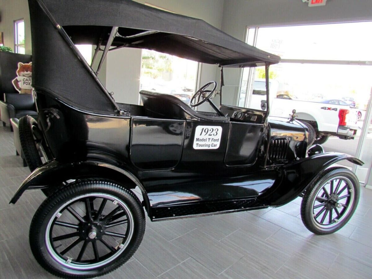 1923 ford model t touring 0 black antique select manual