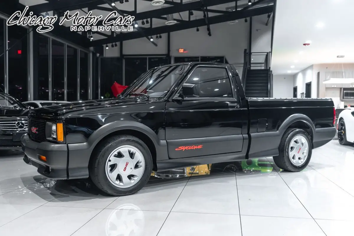1991 gmc syclone pickup awd v6 turbo! only 23k miles! collector qua 4.3l turbo v