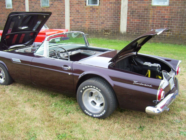 1955 thunderbird street rat rod project car convertible t-bird...thundermero