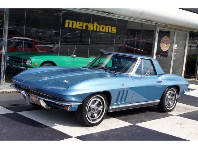 1966 chevrolet corvette convertible - matching numbers 327/350hp, 2 top, 4 speed