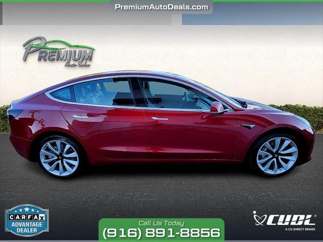 2018 tesla model 3 mid range
