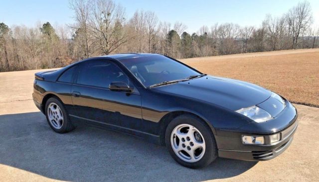 1993 nissan 300zx twin turbo manual black/black