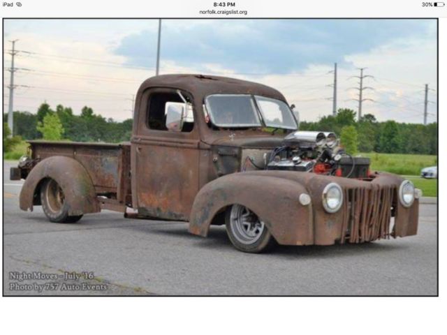 47 ford rat rod pickup