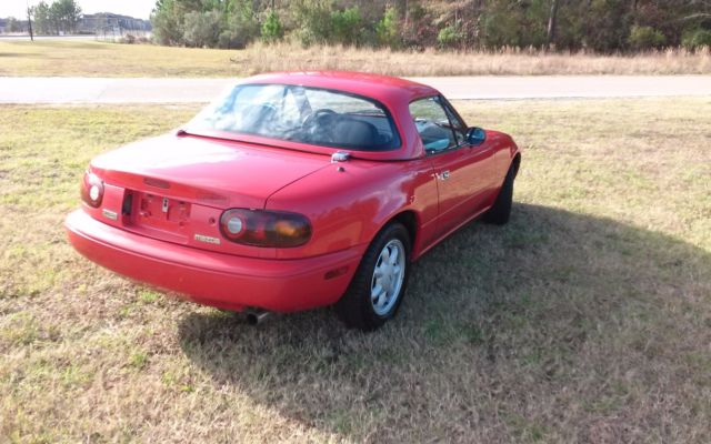 1990 mazda miata one owner hardtop fantastic first year absolutely beautiful
