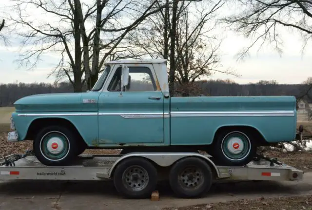 barnfound 1965 chevrolet c10 swb fleetside pickup truck