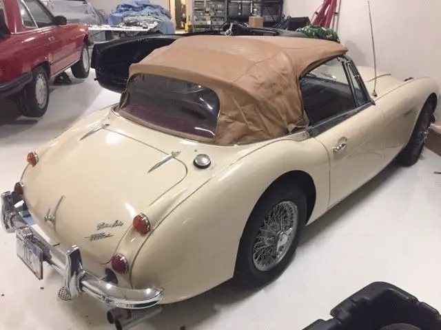 straight and clean austin healey mk iii