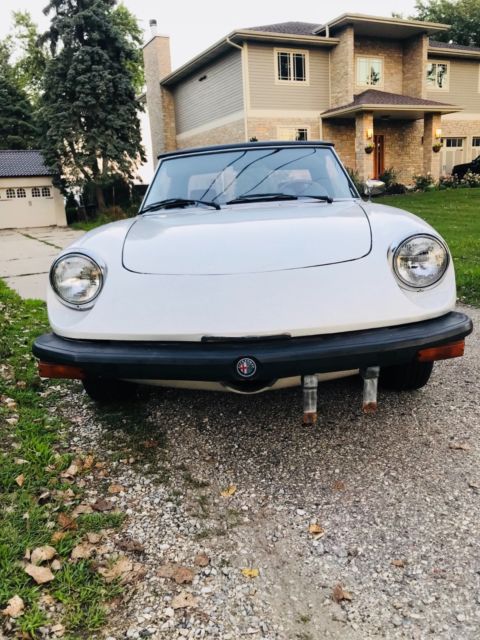 1975 alfa romeo spider veloce fuel injection iniezione convertible nice car!!!
