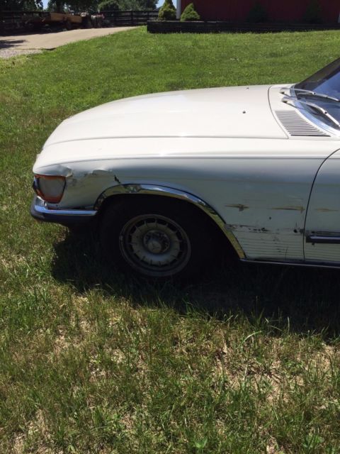 1977 mercedes sl roadster european model