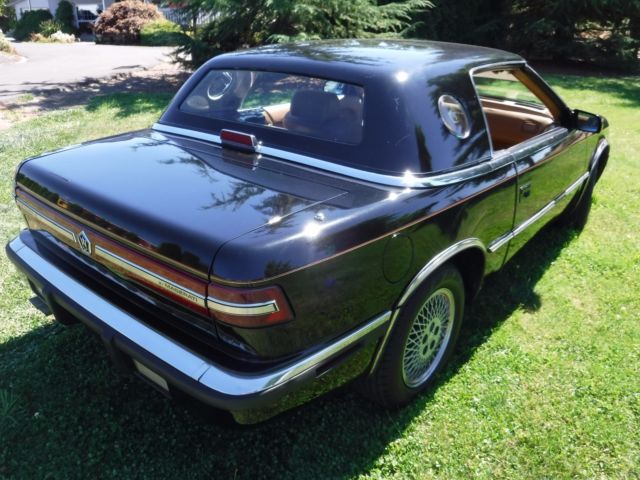 1991 chrysler tc by maserati ~ 3.0 liter engine-4 speed trans