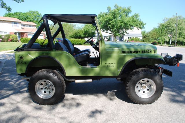 jeep cj5 willys 350 chevy motor