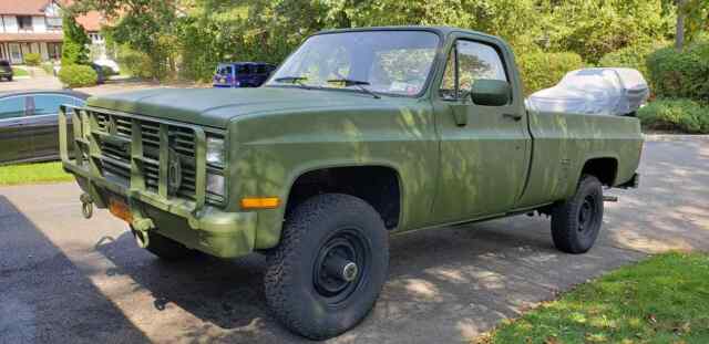 1985 chevy cucv m1008 u.s. military