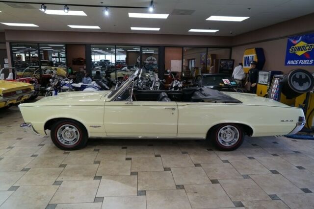 1965 pontiac gto tri-power 9999 miles mayfair maize