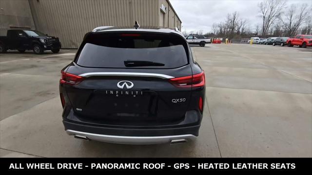 2021 infiniti qx50 sensory awd