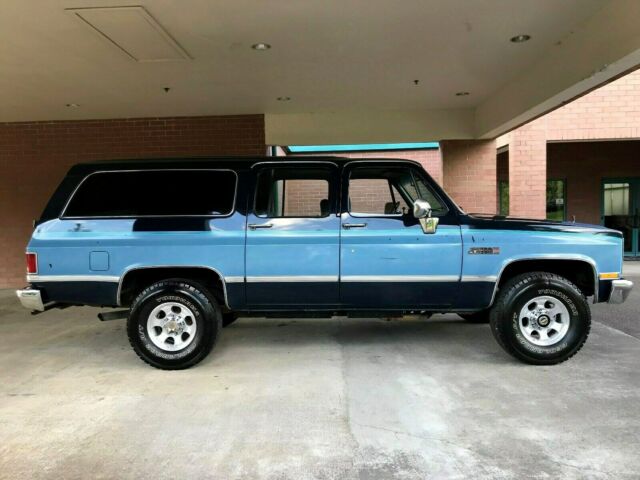 1986 gmc suburban 4x4 2500 3/4ton 7.4'liter v8 rebuilt engine only 129k miles