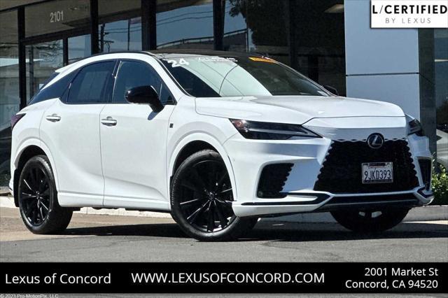 2024 lexus rx 500h f sport performance