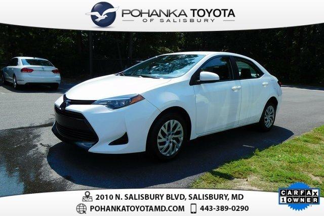 certified 2018 toyota corolla le salisbury, md 21801 for sale in salisbury, maryland