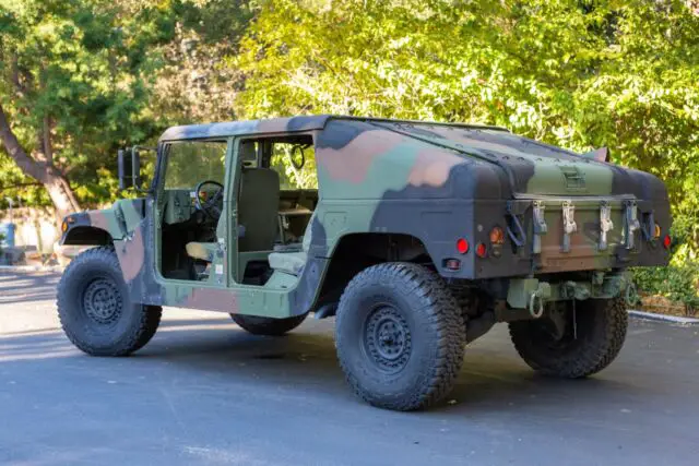 2015 am general m1045a2 hmmwv humvee 4 door hard top slant back only 491 miles