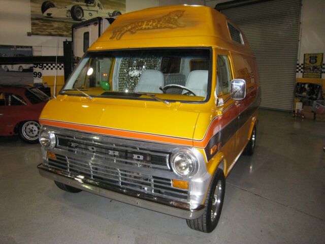 1972 ford econoline van e100 widebody extended roof