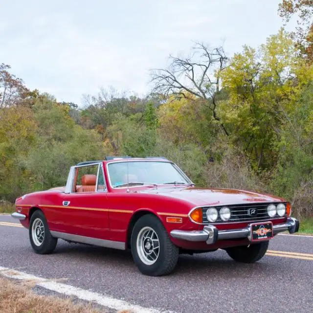 1973 triumph stag convertible mk. ii