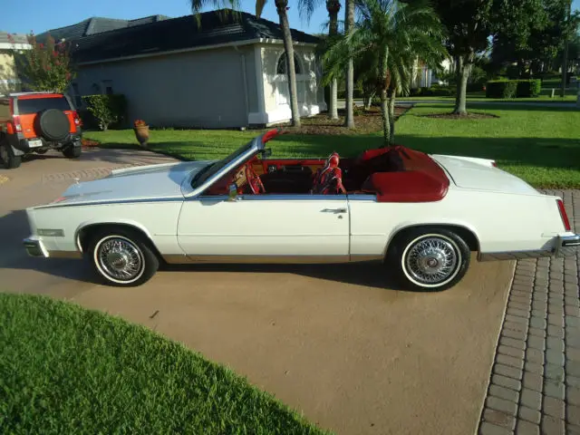 1984 cadillac eldorado biarritz convertible-30,476 miles -stunning car-gorgeous