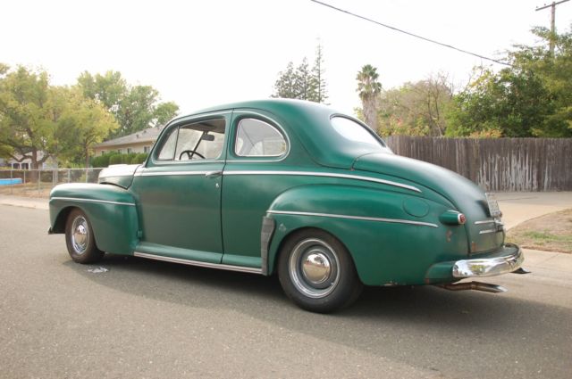 running ford coupe with great patina, lots of new parts